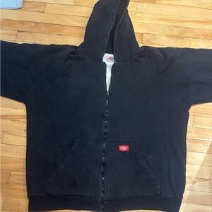 Vintage-style Dickies full zip hoodie, size XL